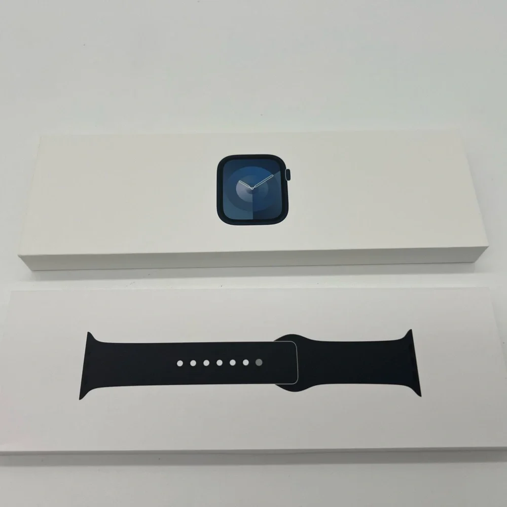 Apple Watch Gen 9 Series 9 45mm Midnight Aluminum - Midnight Sport Band